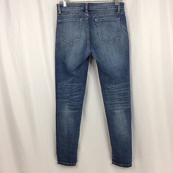KanCan Mid Rise Skinny Jeans Womens Size 9/28 Blue Medium Wash Denim - Picture 3 of 9